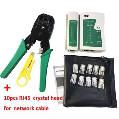 Network Cable Crimping & Testing Tool Kit - Multicolour Profile Picture
